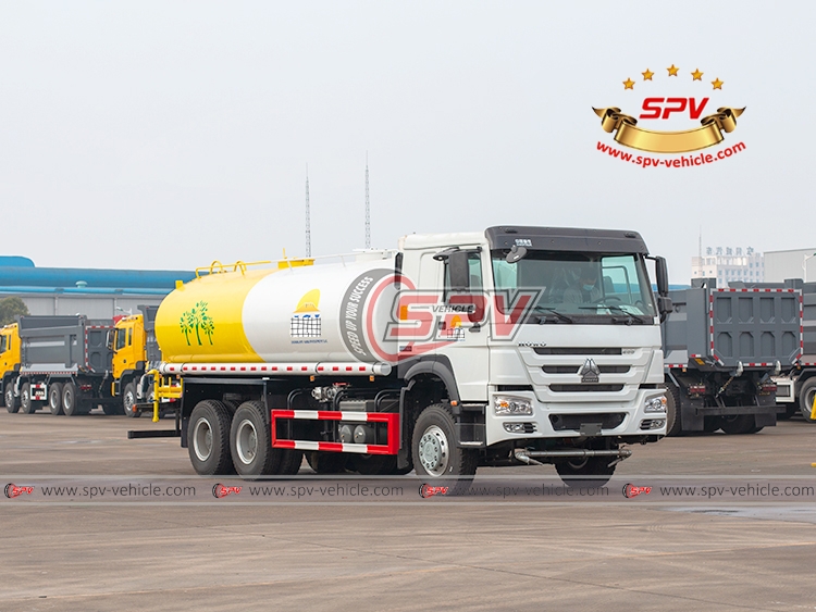 20,000 Litres Water Sprinkling Truck Sinotruk HOWO - RF1 20,000 Litres Water Sprinkling Truck Sinotruk HOWO - RF1